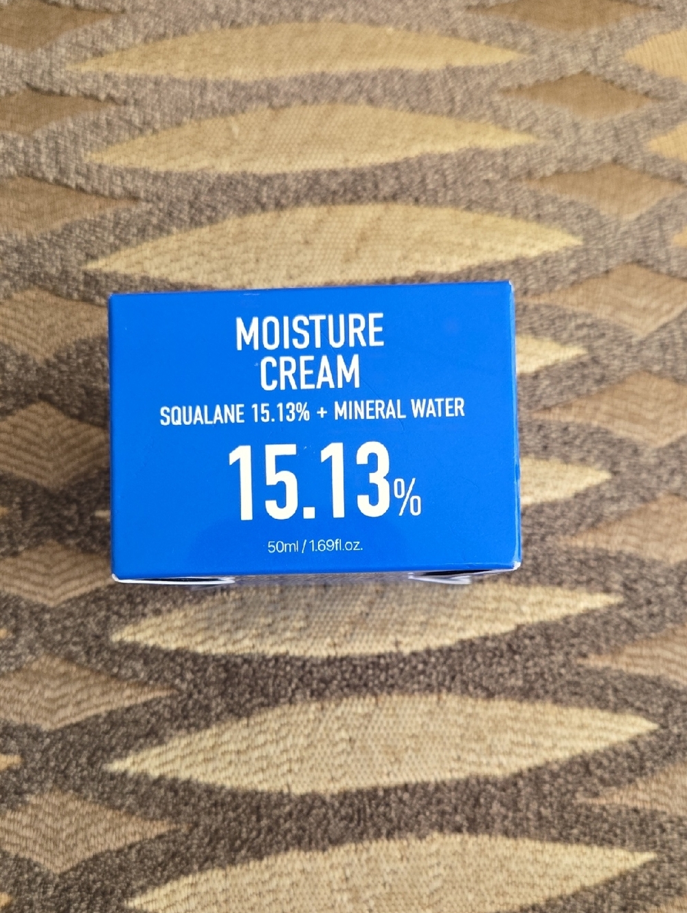 Parnell Moisture Cream Squalane 15.13% Mineral Water - Blue Made In Korea